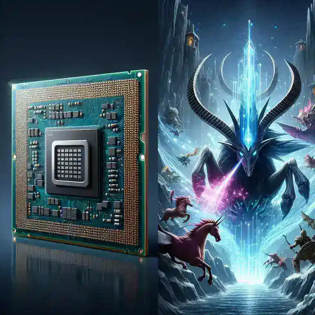 How do CPUs with 3D V-Cache technology enhance gaming performance?