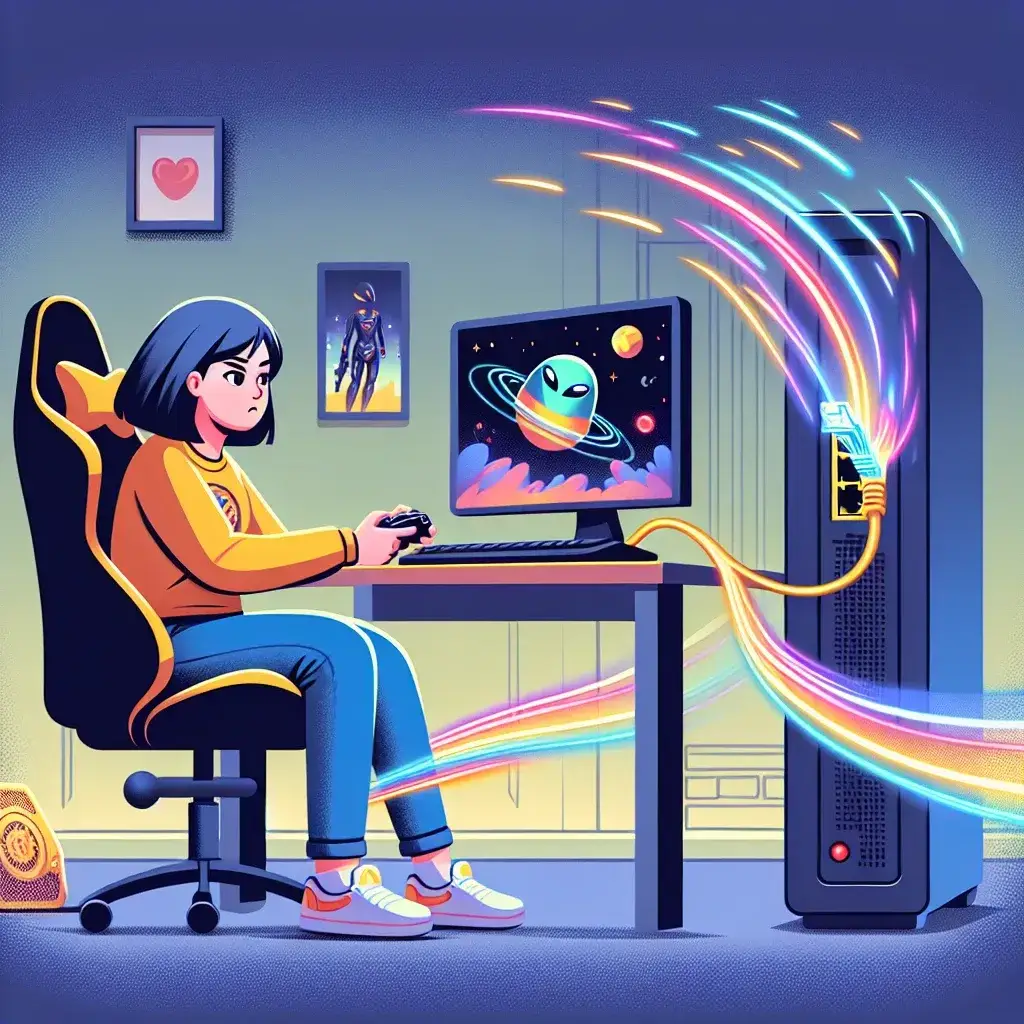 Can I use an Ethernet router for gaming?
