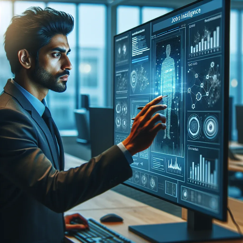 Alt text: "Graphical representation of public job data trends used to forecast market demand, illustrating key insights for business intelligence analysis in an article about leveraging job market analytics."