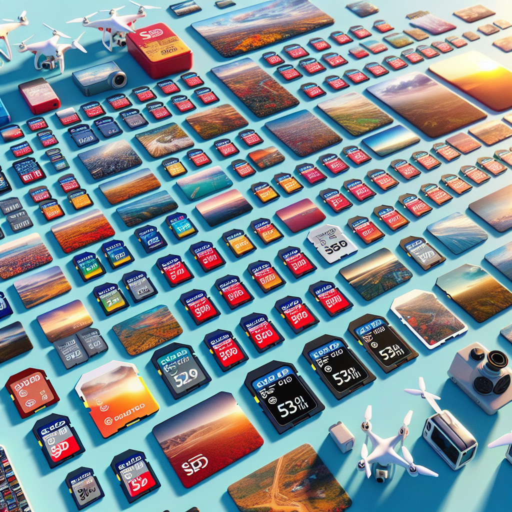 ¿Cómo elegir una tarjeta SD para fotografía aérea?